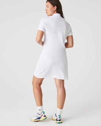 Slim Fit Stretch Piqué Polo Dress Product Image