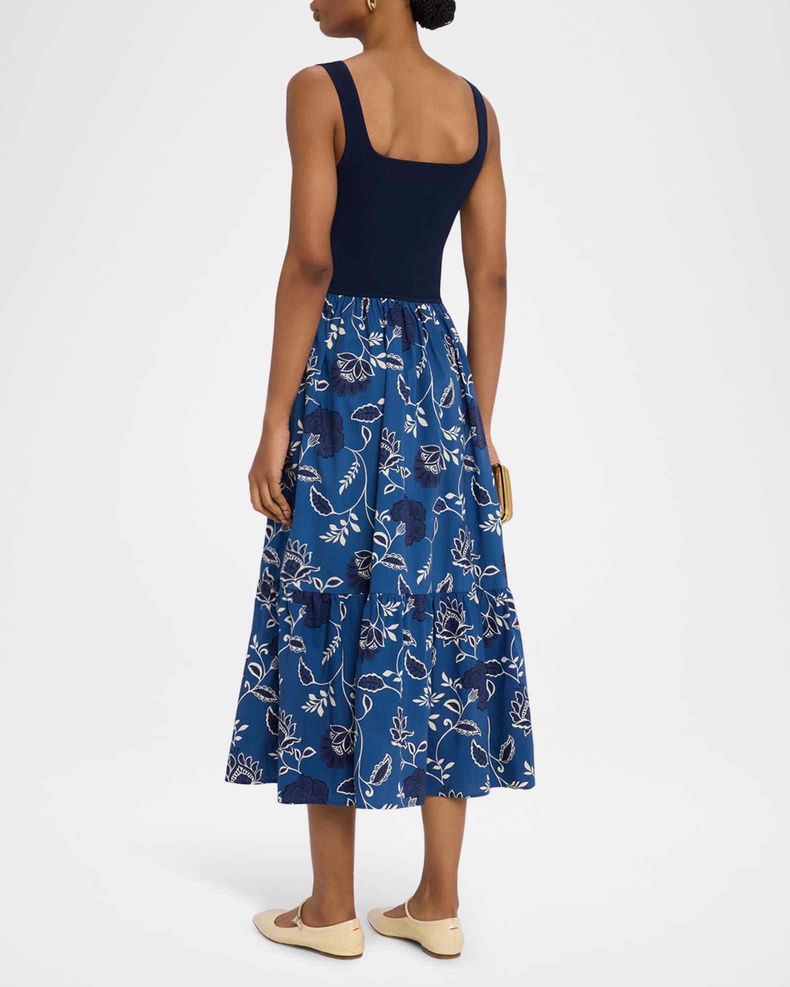 Josephine Sleeveless A-Line Midi Dress Product Image