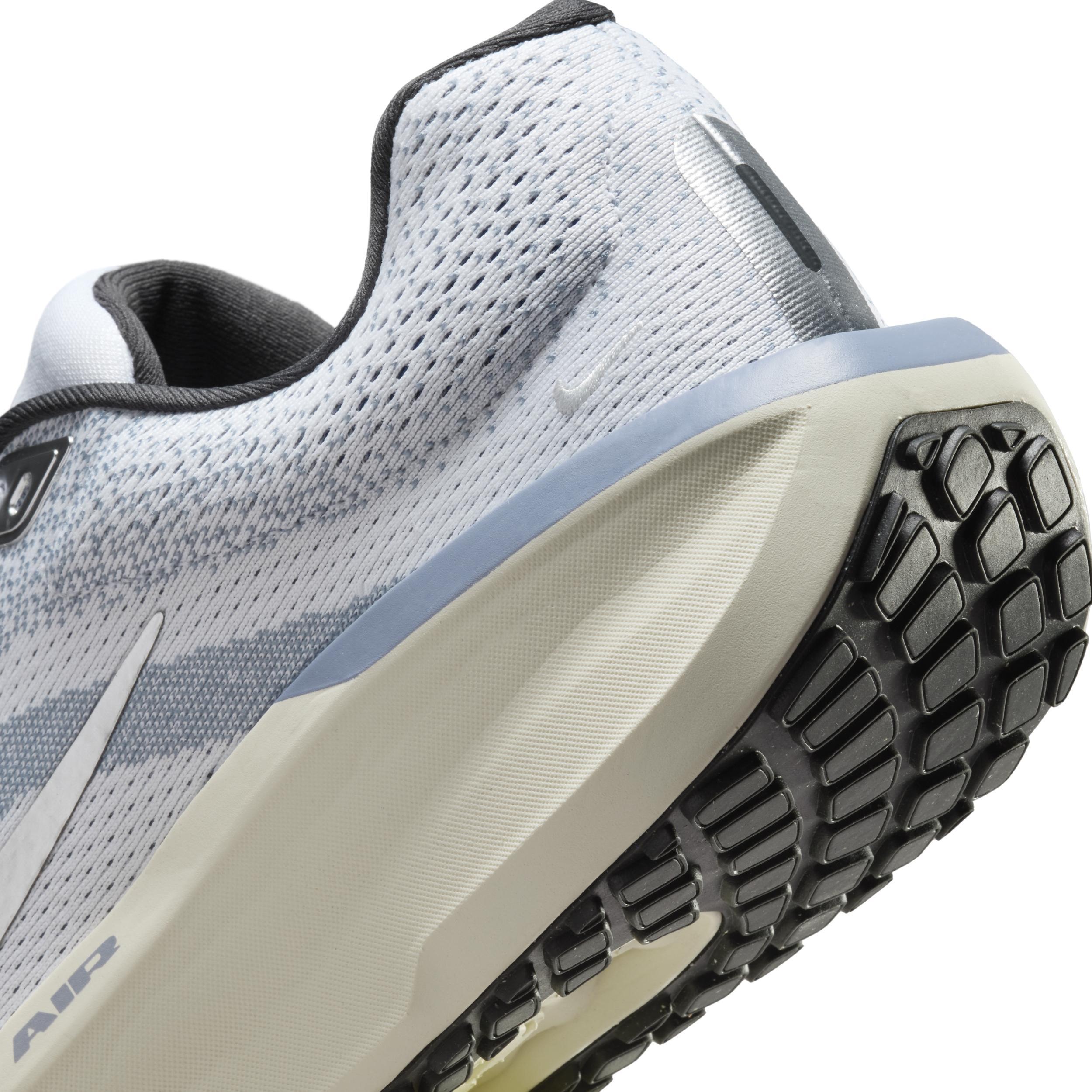 Nike Winflo 11 Men's Road Running Shoes, Size: 10, White Grey Silver Product Image