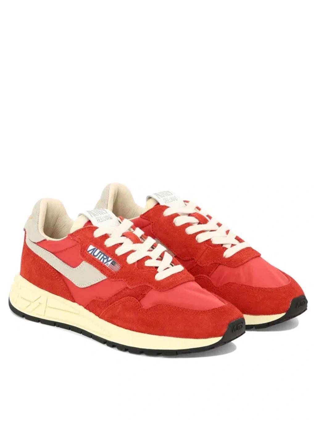 AUTRY Sneakers In Red Product Image