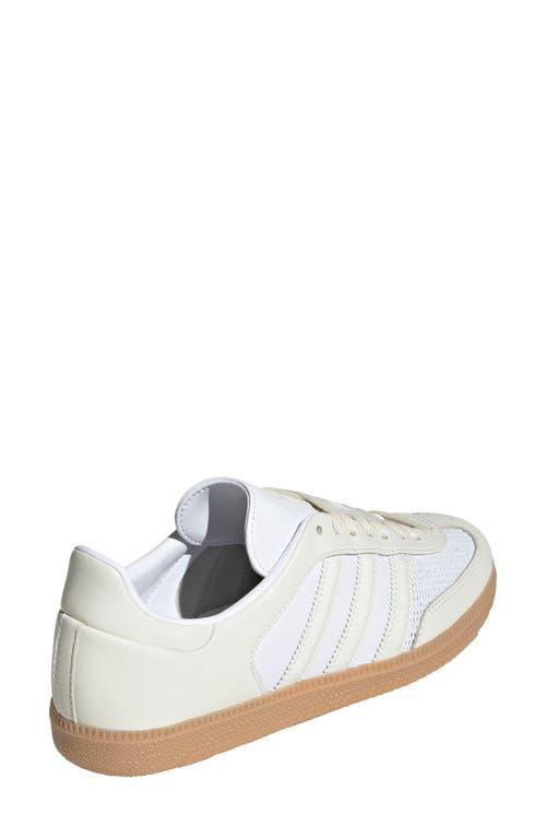 adidas Samba OG Sneaker in White/Off White/Gum at Nordstrom, Size 6 Women's Product Image
