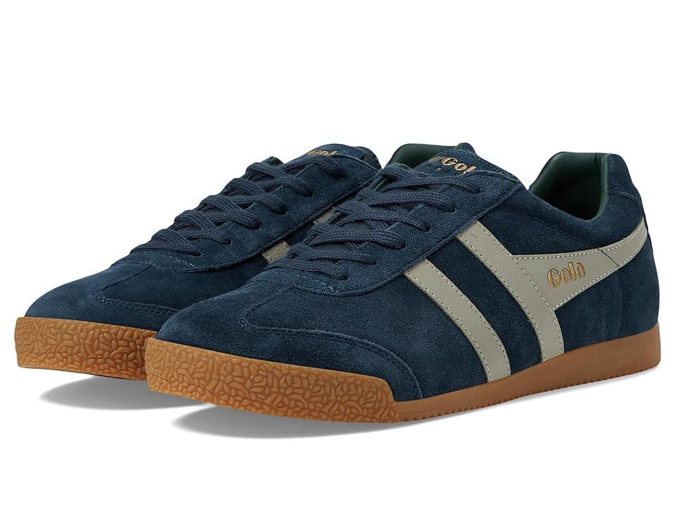 Gola Harrier (Moody Orange/Navy) Men's Shoes Product Image