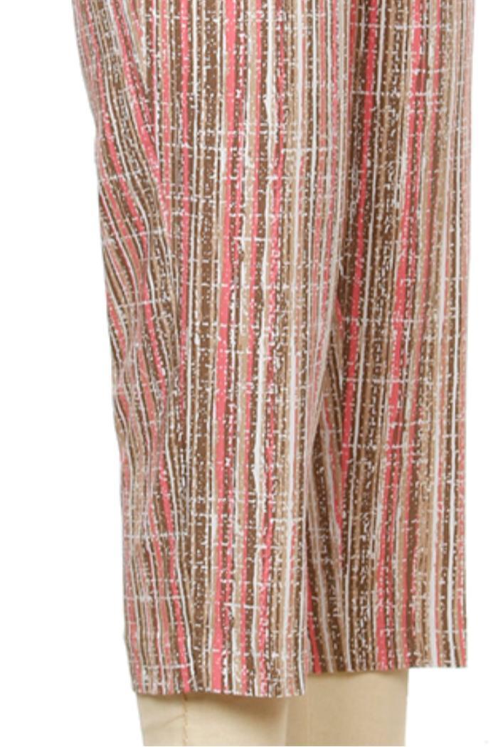 Paulina Print Bengaline Capri Product Image