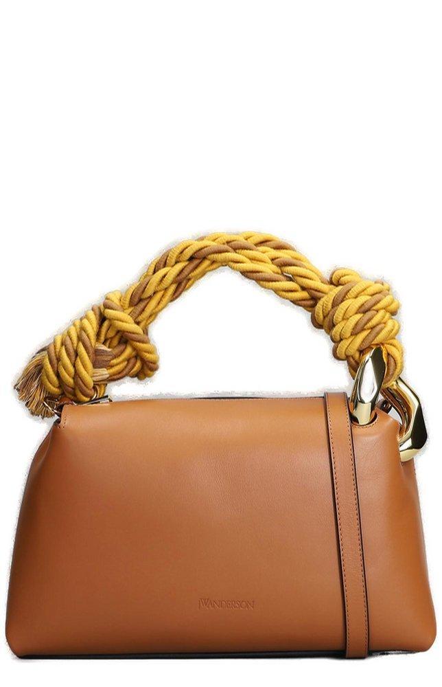 JW ANDERSON Jwa Corner Top Handle Bag In Brown Product Image