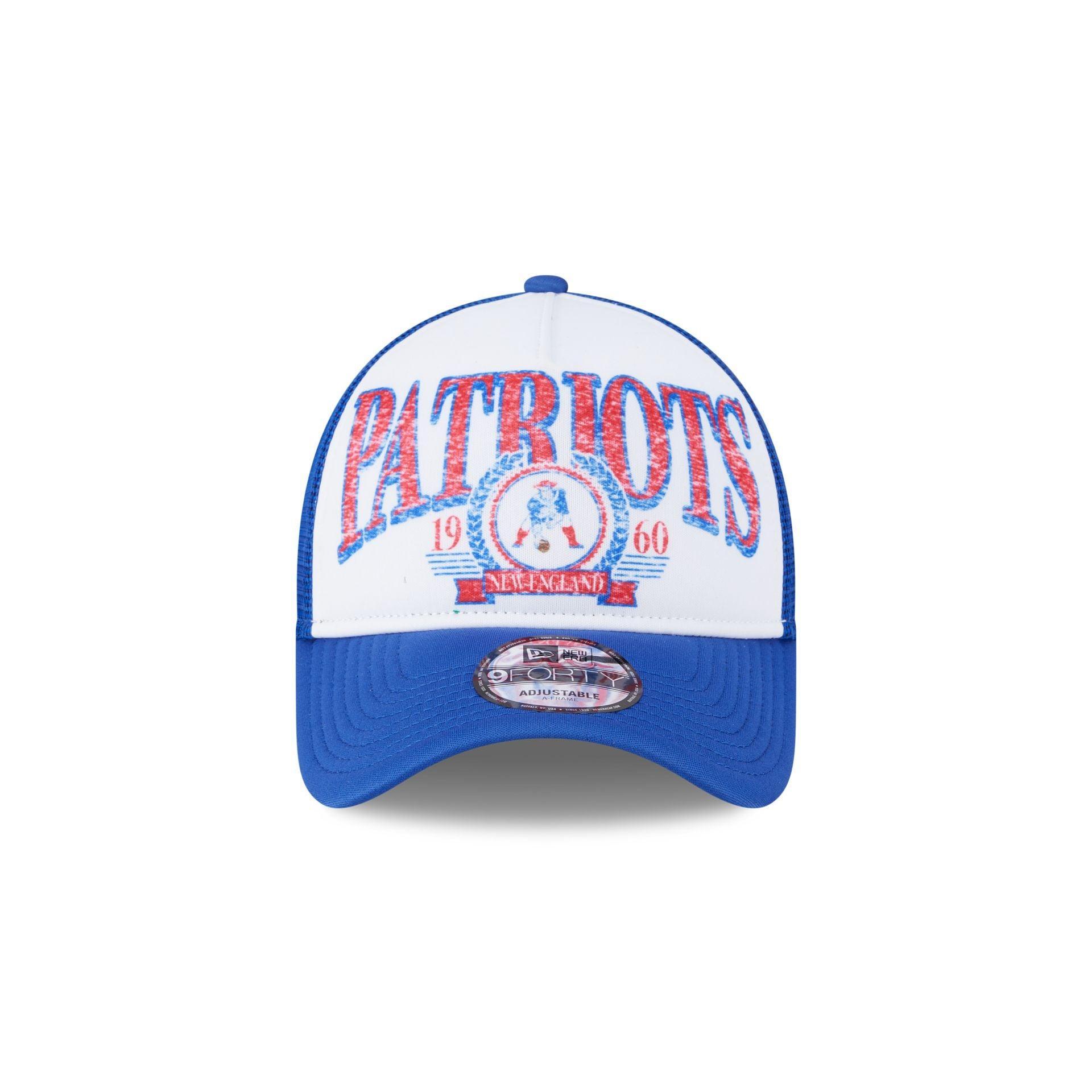 Dallas Stars Distressed 9FORTY A-Frame Trucker Hat Male Product Image
