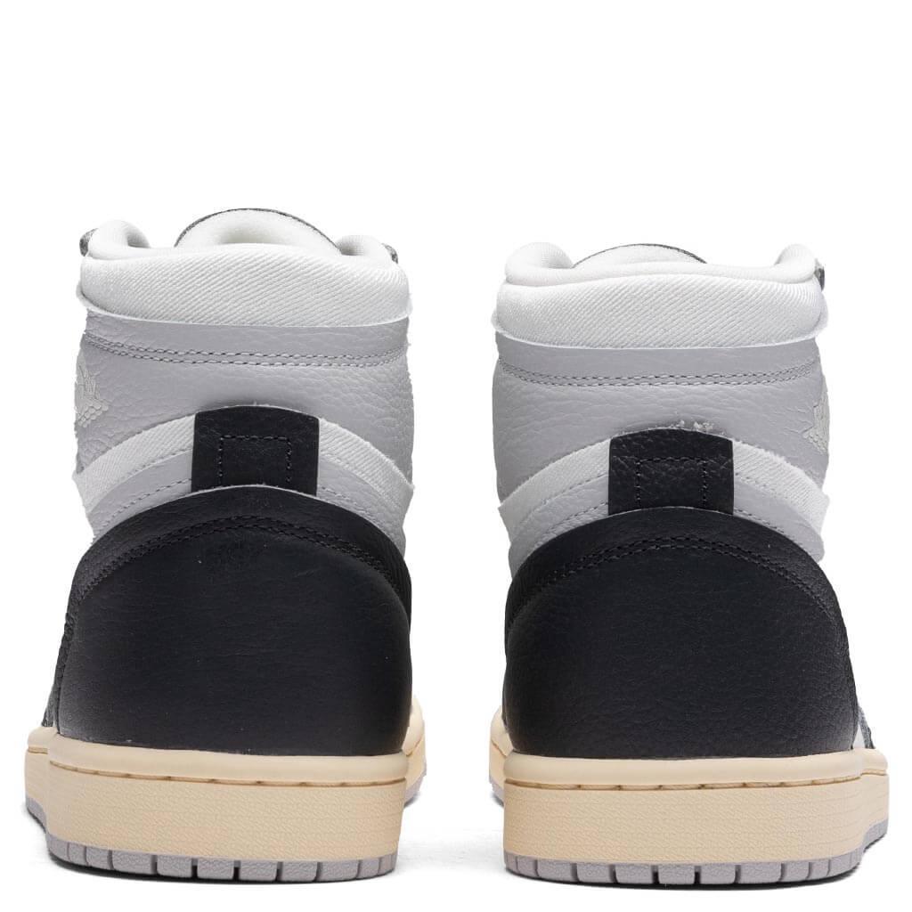 Women's  Air Jordan 1 High MM - Anthracite/Neutral Grey/Sail Female Product Image