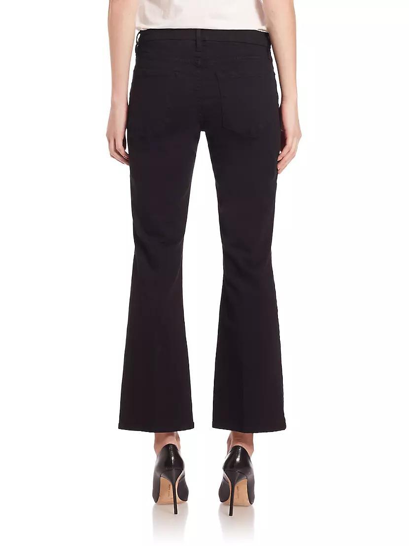Le Crop Mid-Rise Bootcut Jeans Product Image