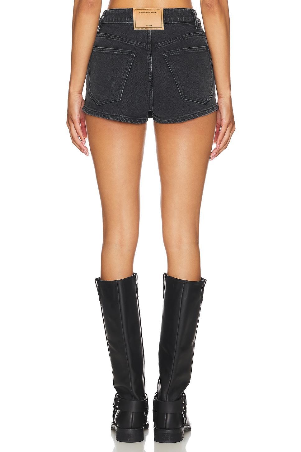 Mid Rise Stretch Skort Alexander Wang Product Image