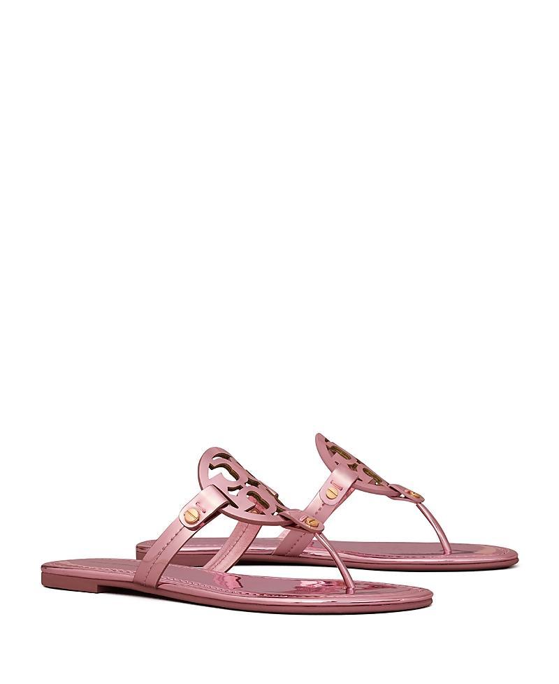 Womens Miller Patent Leather Thong Sandals Product Image