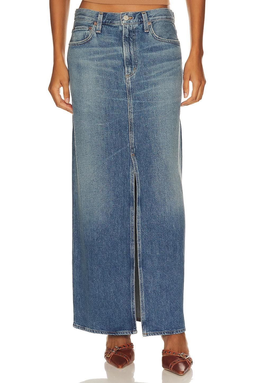 Leif Low Slung Skirt AGOLDE Product Image