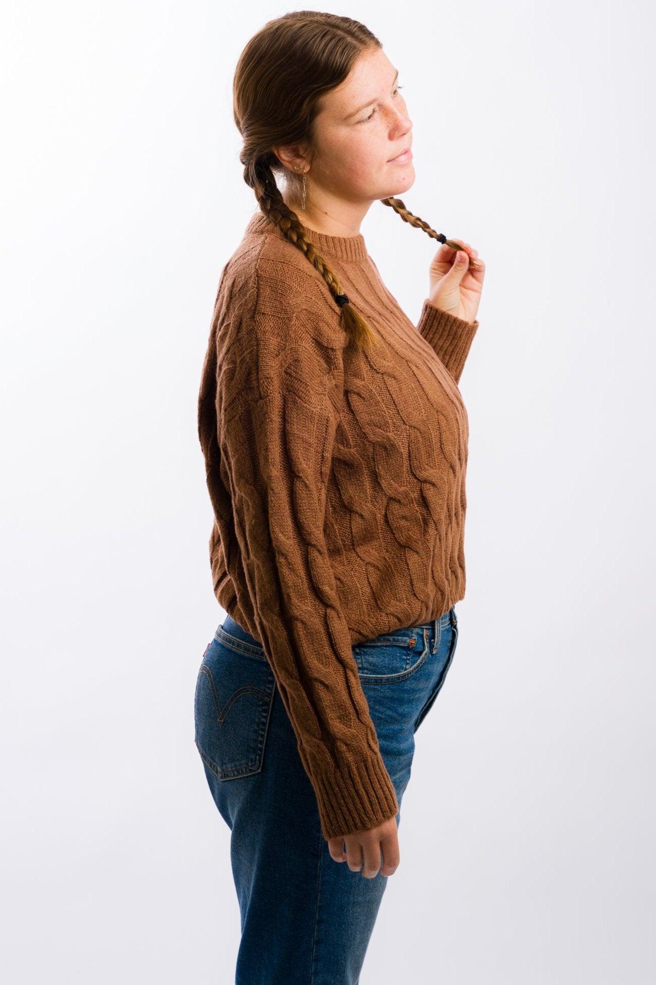 Nia Ariana Sweater - Sable Product Image