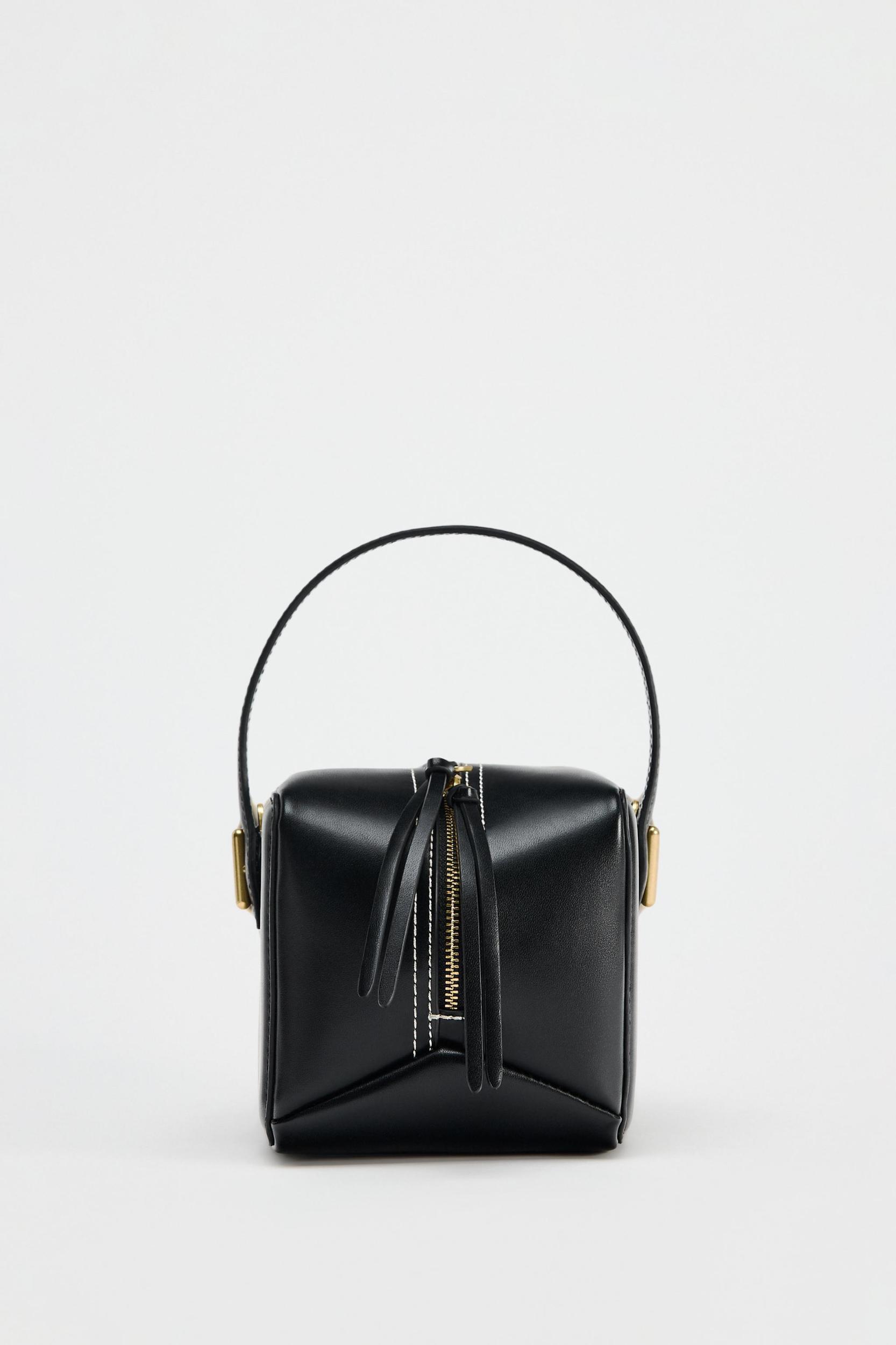 SQUARE TOPSTITCHING MINI BAG Product Image