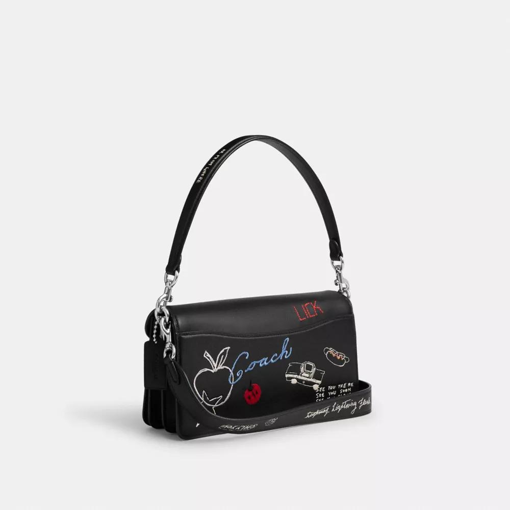 Tabby Shoulder Bag 26 With Sketch Print Product Image
