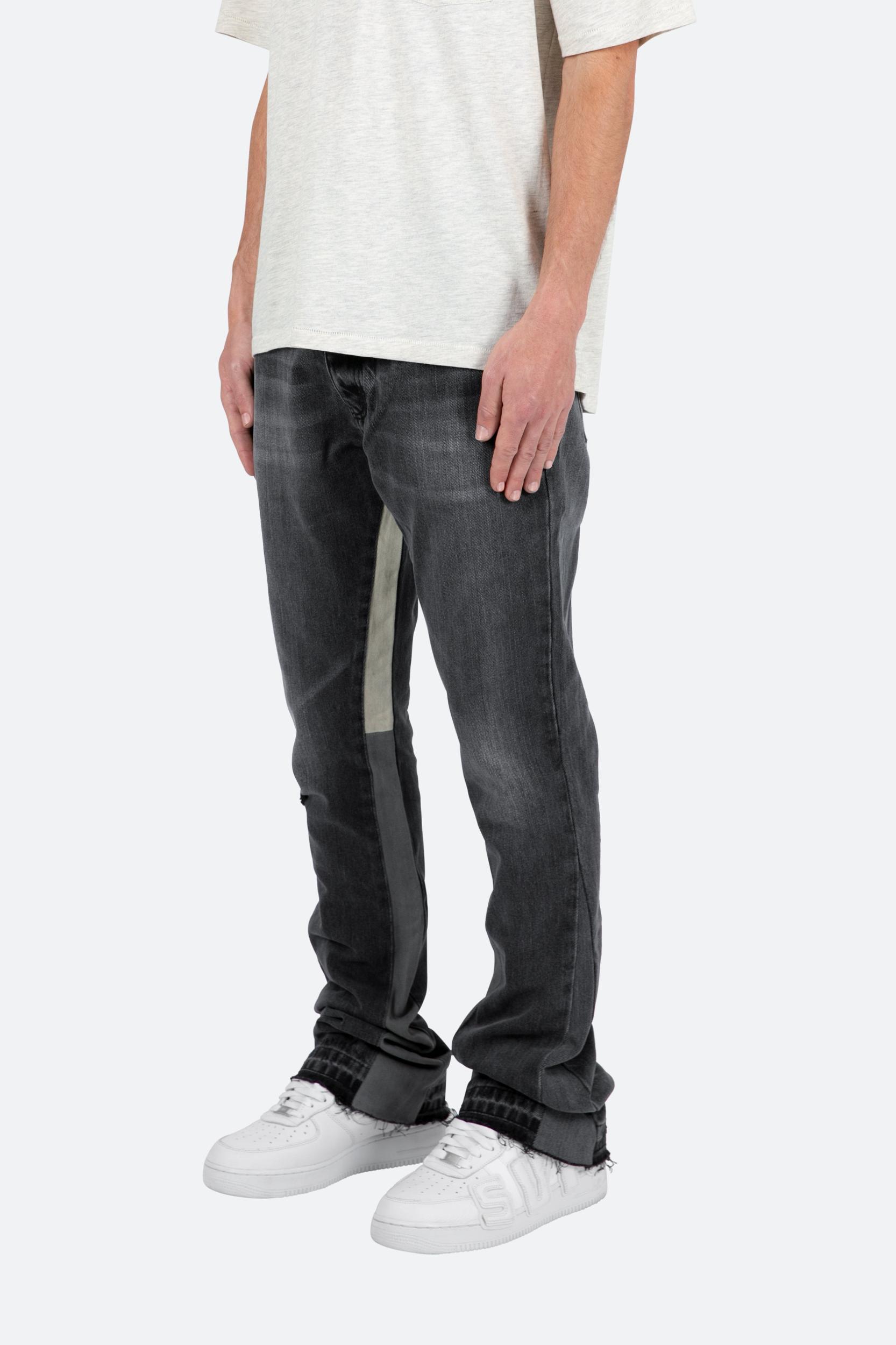 B476 Flare Denim - Black Product Image