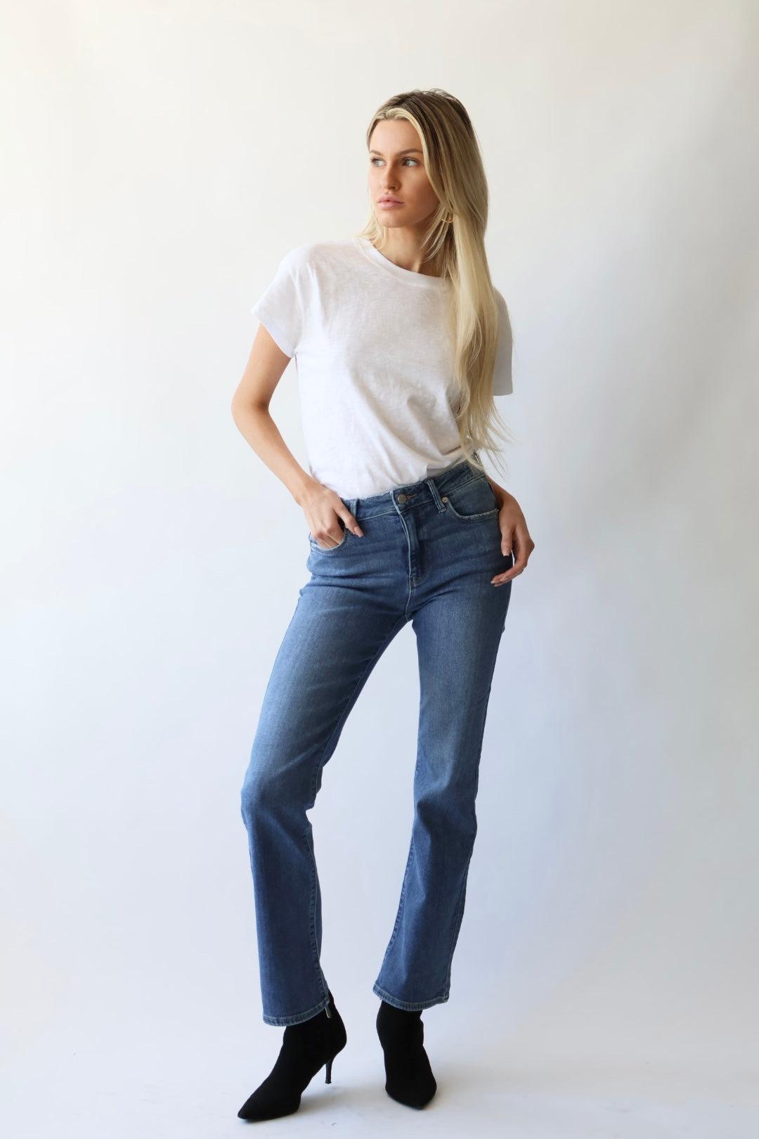 The Petite Bootcut Jean Product Image