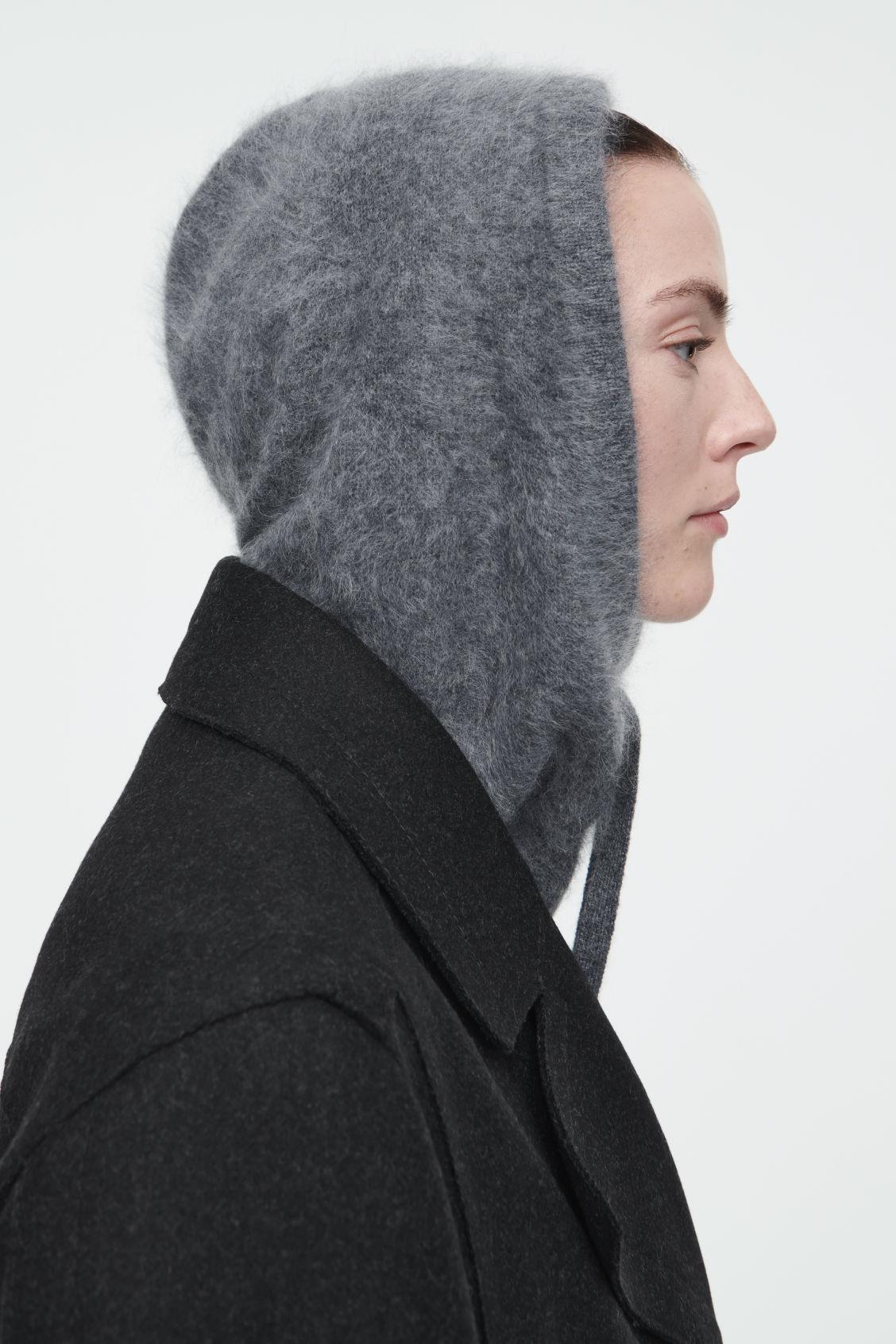 TEXTURED PURE CASHMERE BALACLAVA Product Image