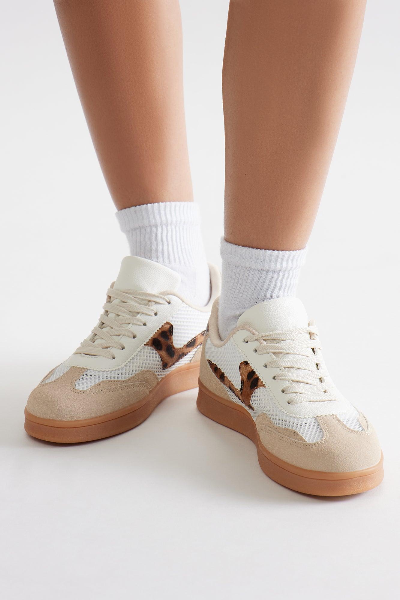 Wayne Low Top Sneakers - Leopard Product Image