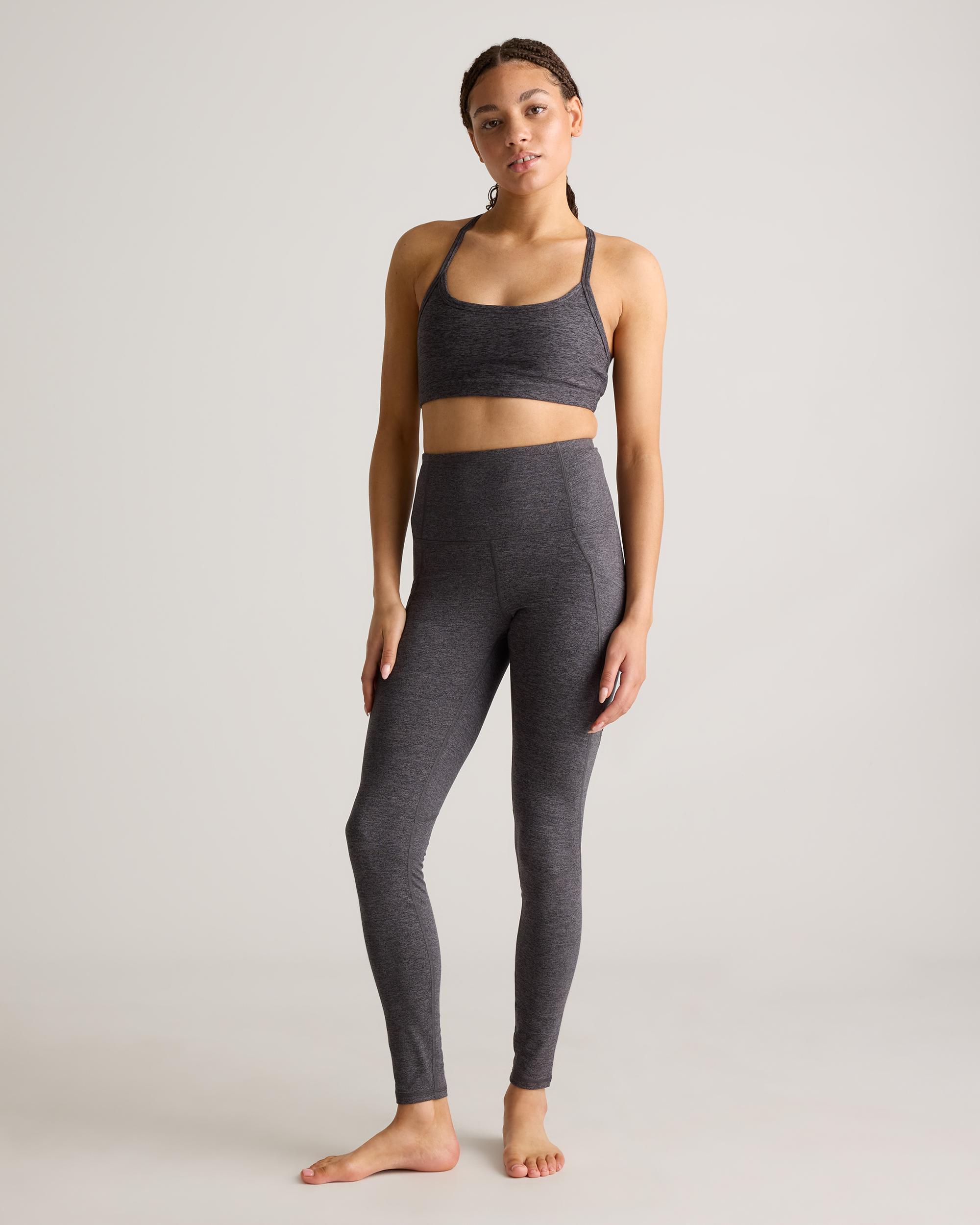 Quince | Women's Ultra-Soft High-Rise Pocket Legging Nylon/Spandex Product Image