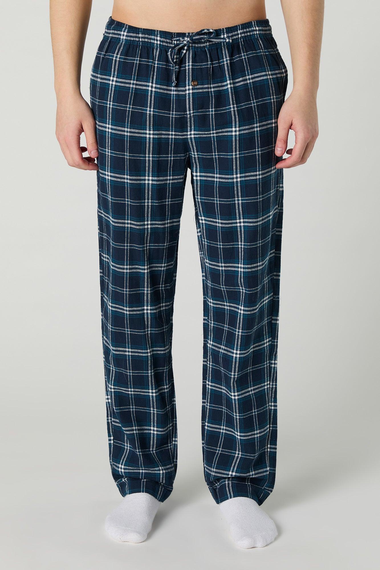 Plaid Pajama Pant Male Product Image