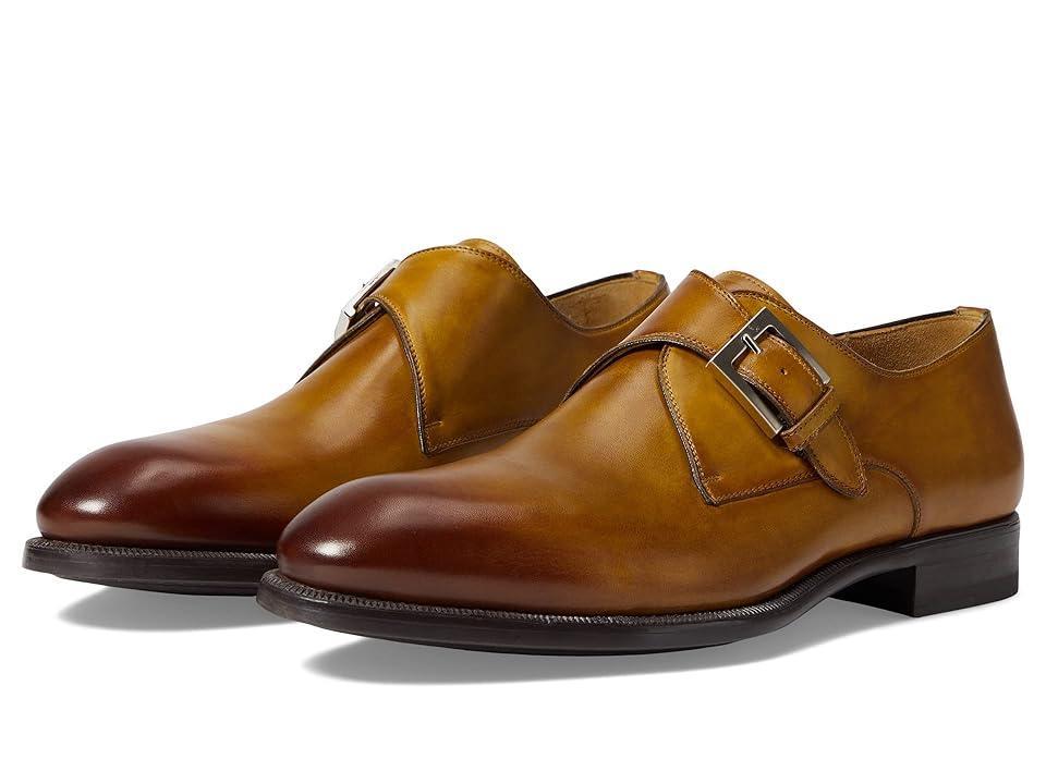 Mens Wooten Leaather Monk Strap Loafers Product Image