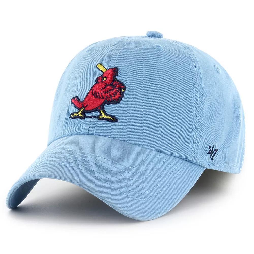 Men's '47 Light Blue St. Louis Cardinals Cooperstown Collection Franchise Fitted Hat, Size: Medium Product Image