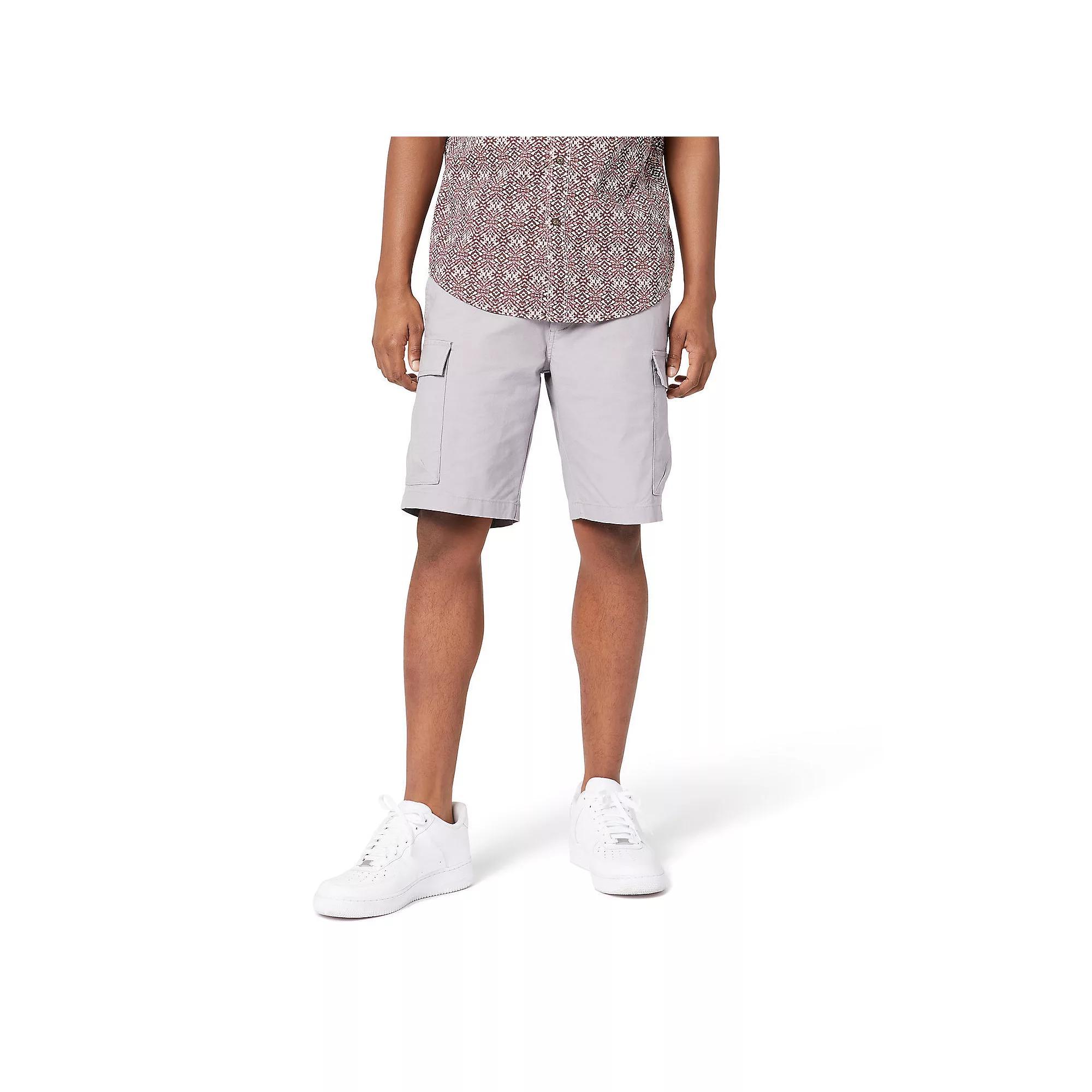 Big & Tall Dockers® Straight-Fit Tech Cargo Shorts, Men's, Size: 50, Cool Grey Product Image