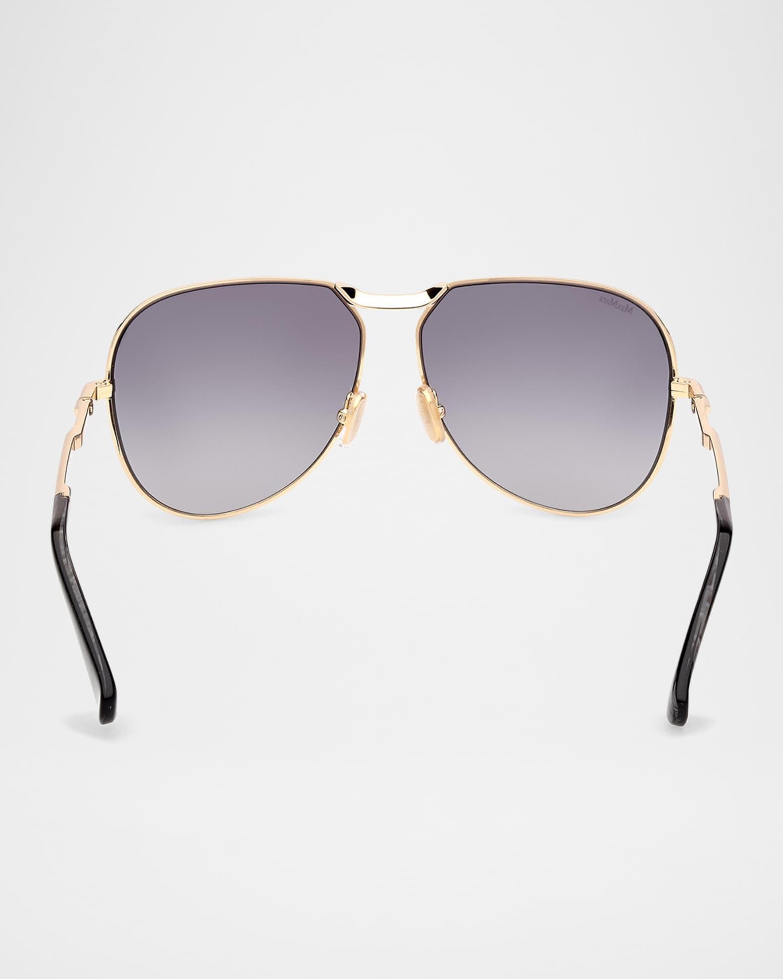 Miller-2 Metal Aviator Sunglasses Product Image