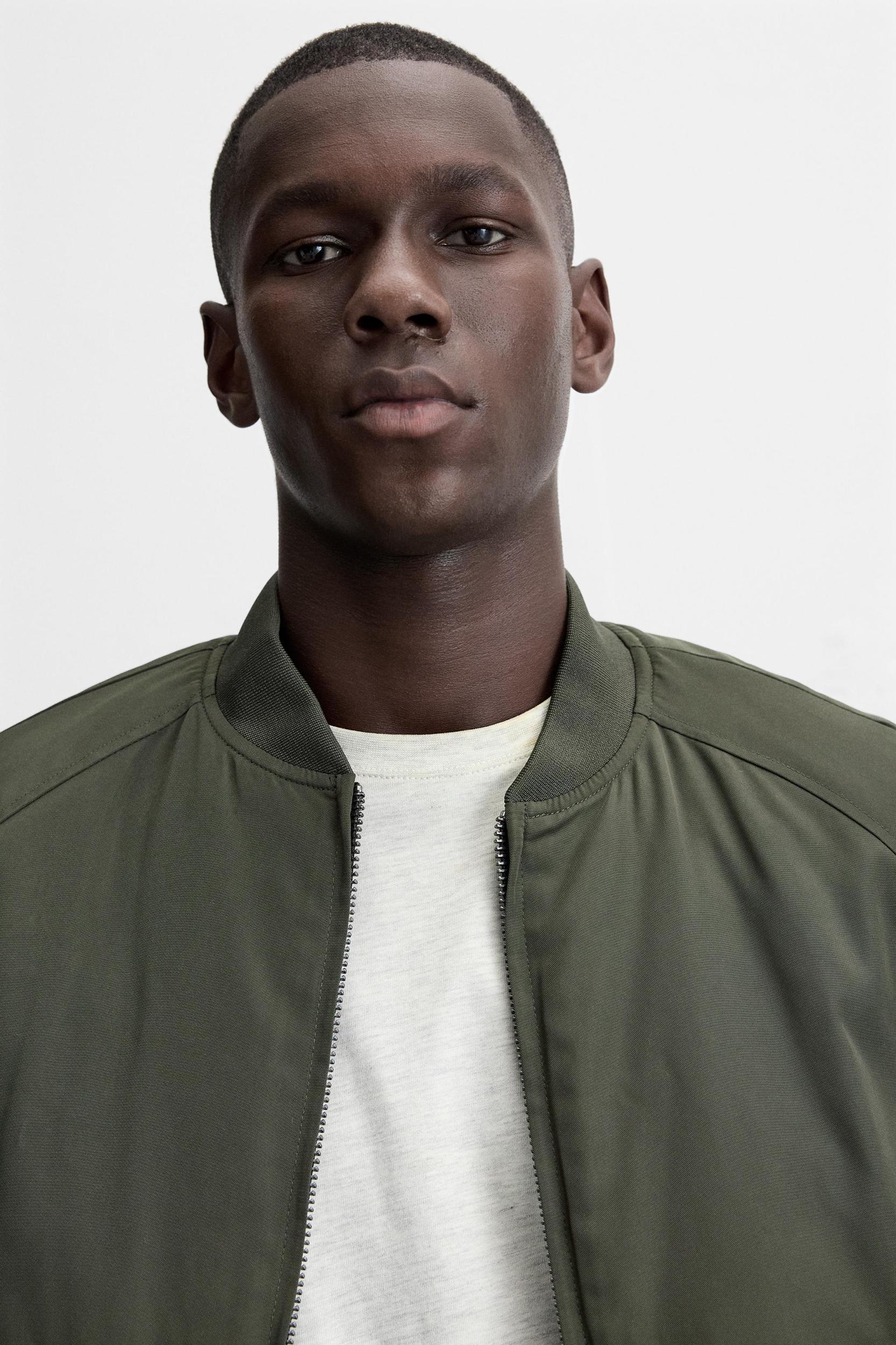 PADDED BOMBER JACKET Product Image