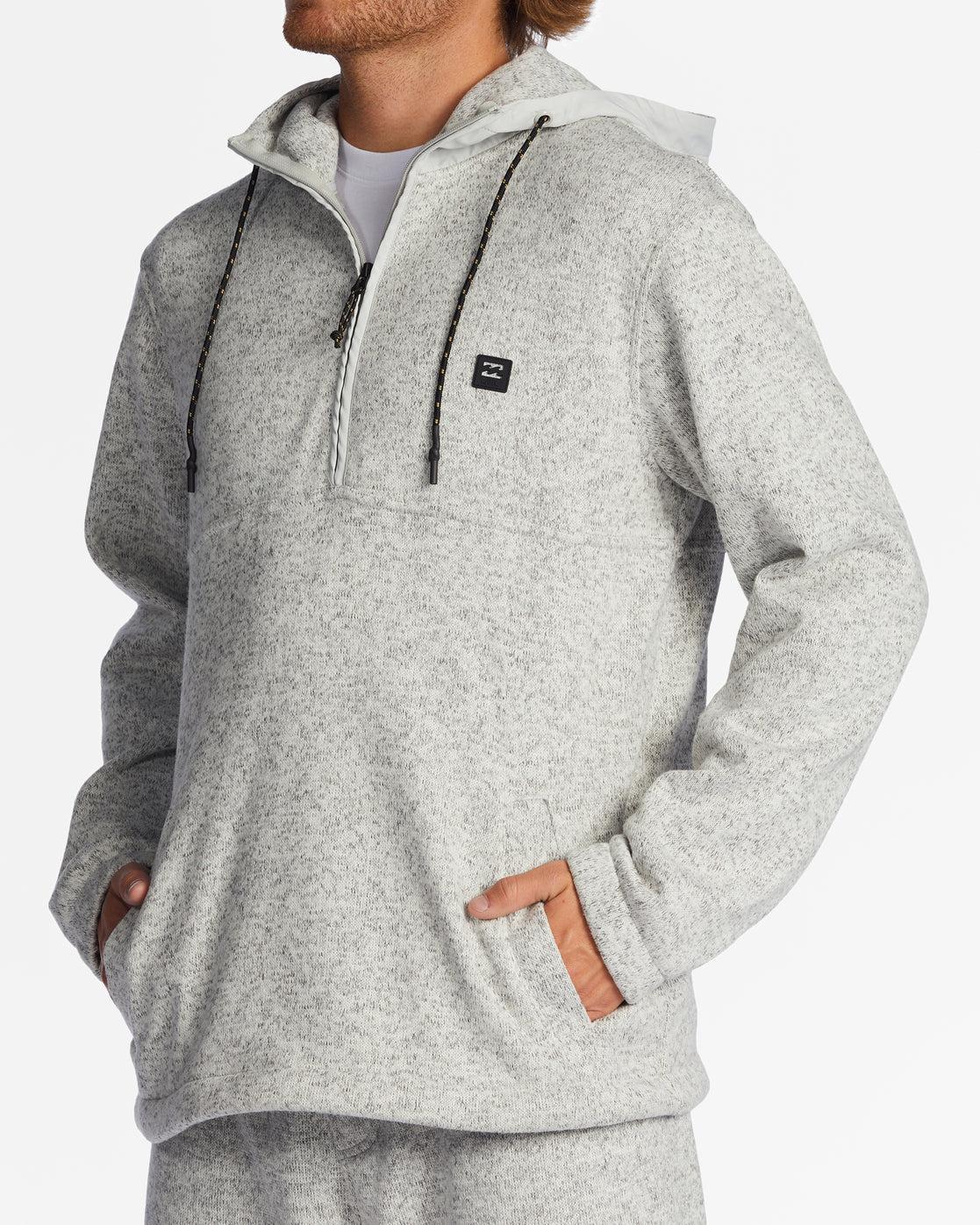 A/Div Boundary Hooded Half-Zip Pullover - Grey Htr Male Product Image