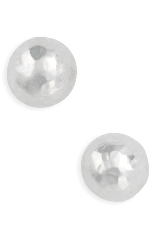 Stud Earrings in Sterling Silver Product Image