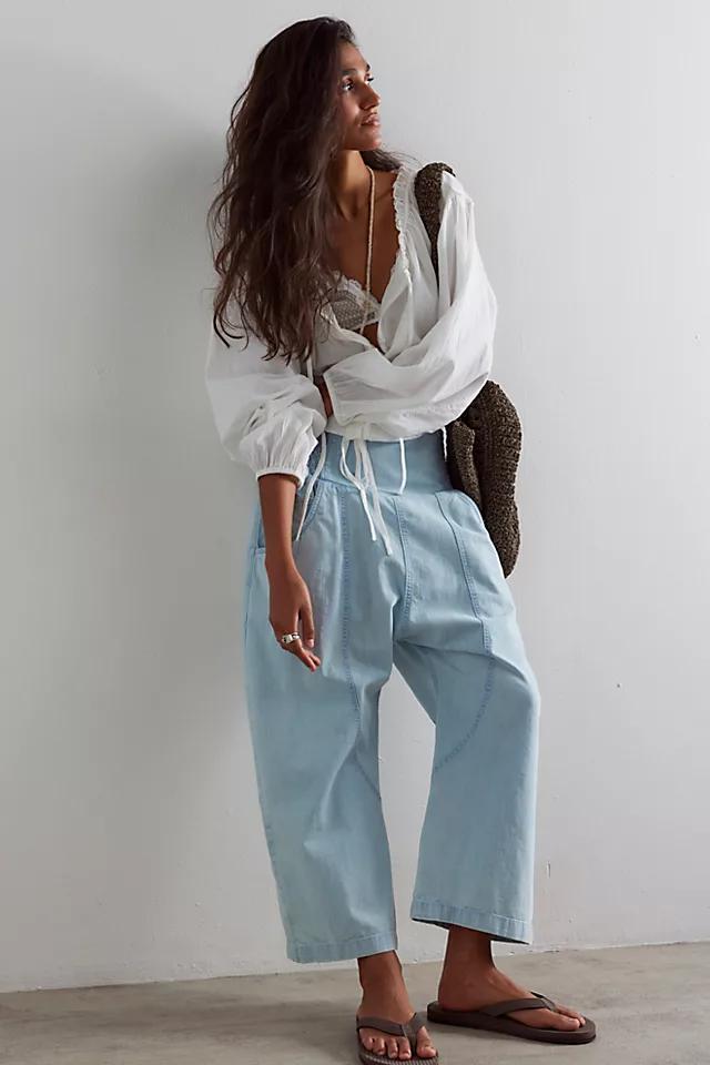 We The Free Lunan Crop Harem Jeans Product Image