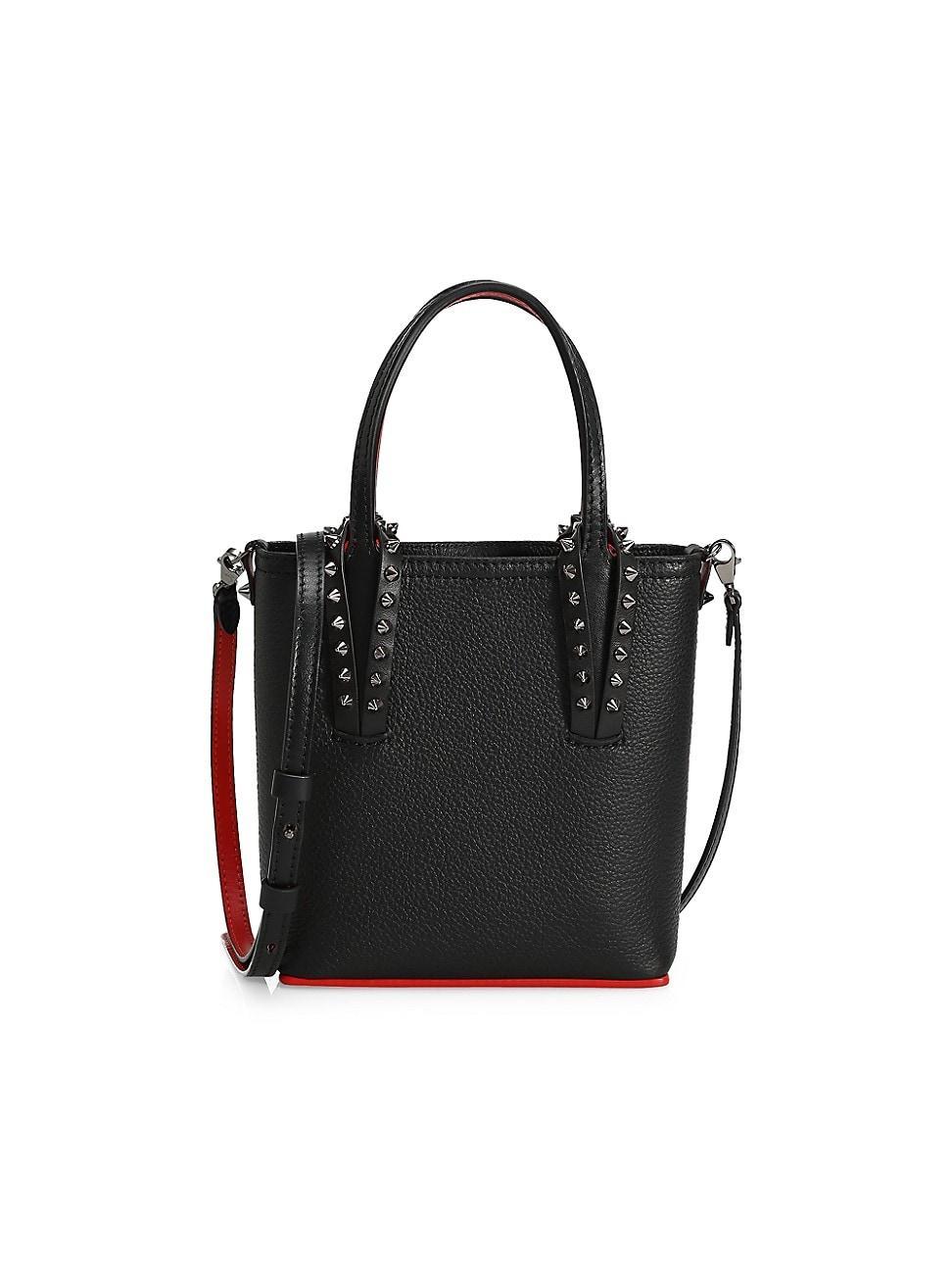 Cabata N/S Mini Tote in Grained Leather Product Image