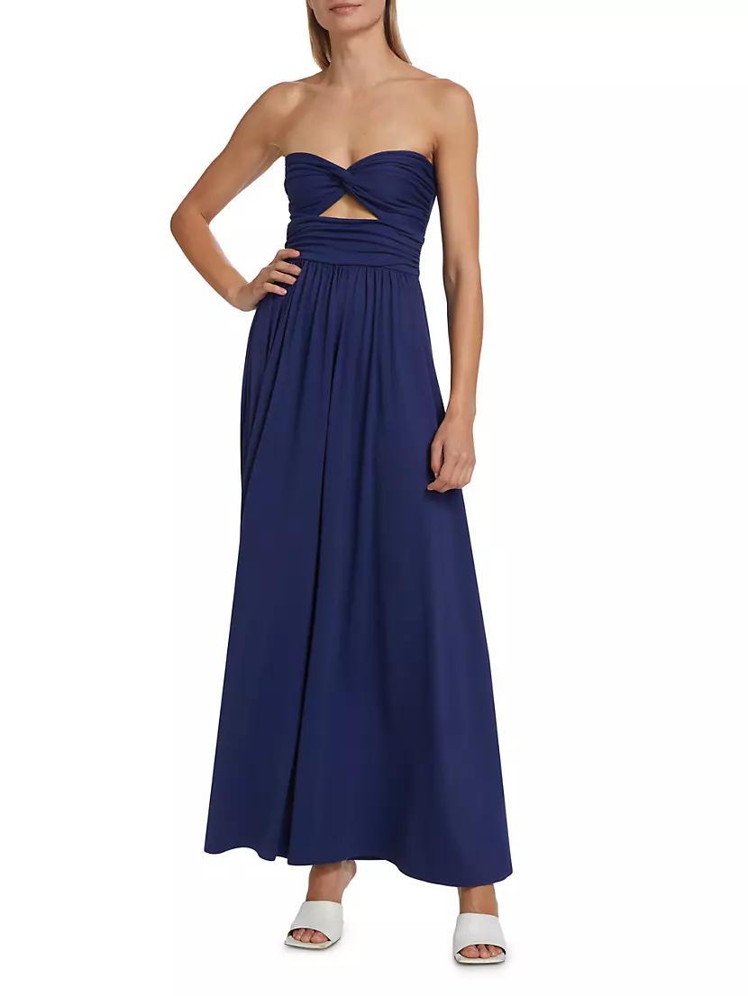 Twisted Strapless Maxi Dress Product Image