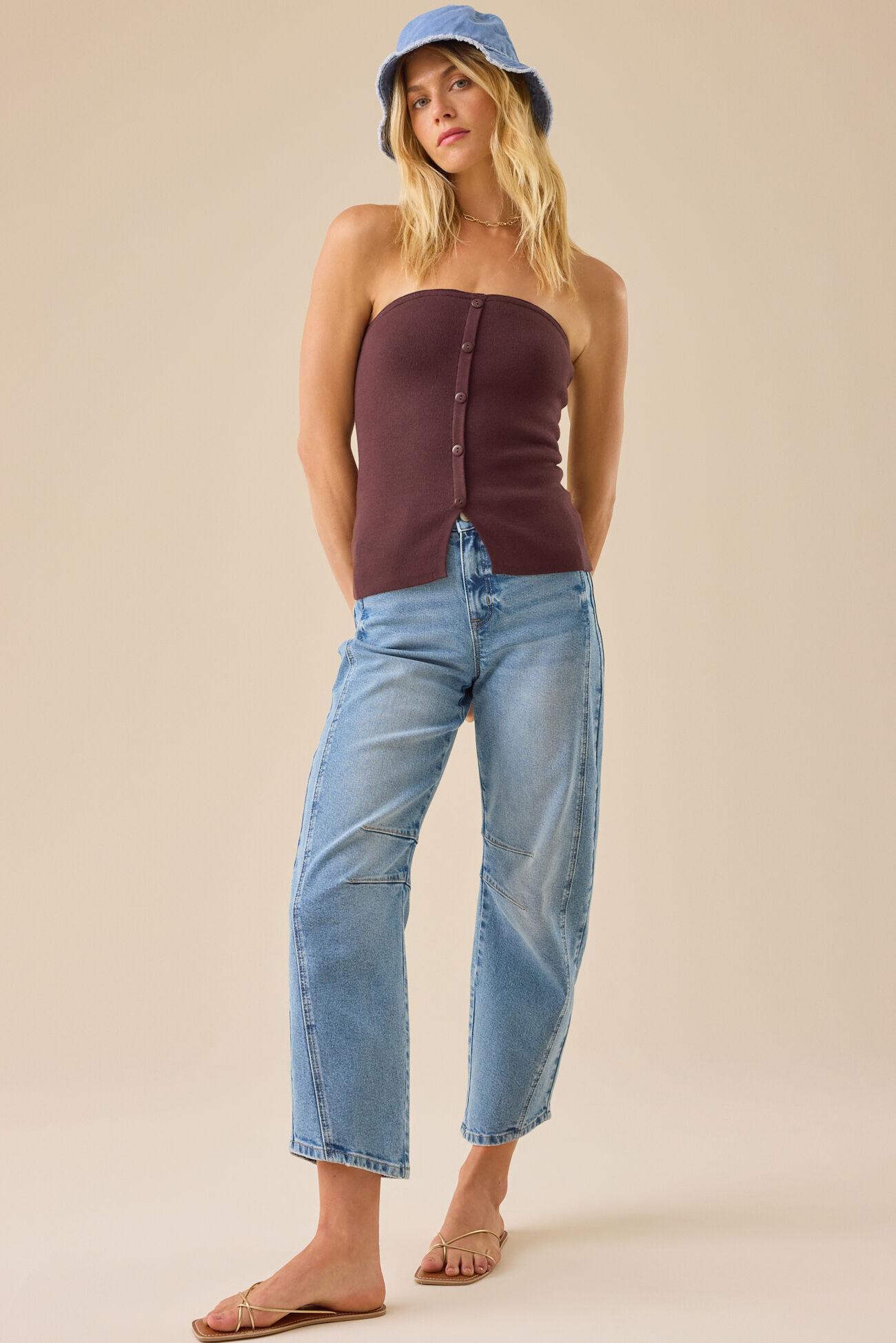 Killian Knit Tube Top Product Image