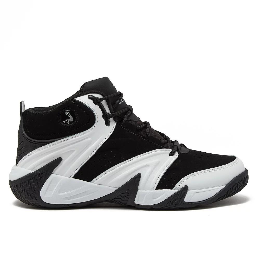 Shaq Devastator Men's High Top Sneakers, Size: 8, Black White Product Image