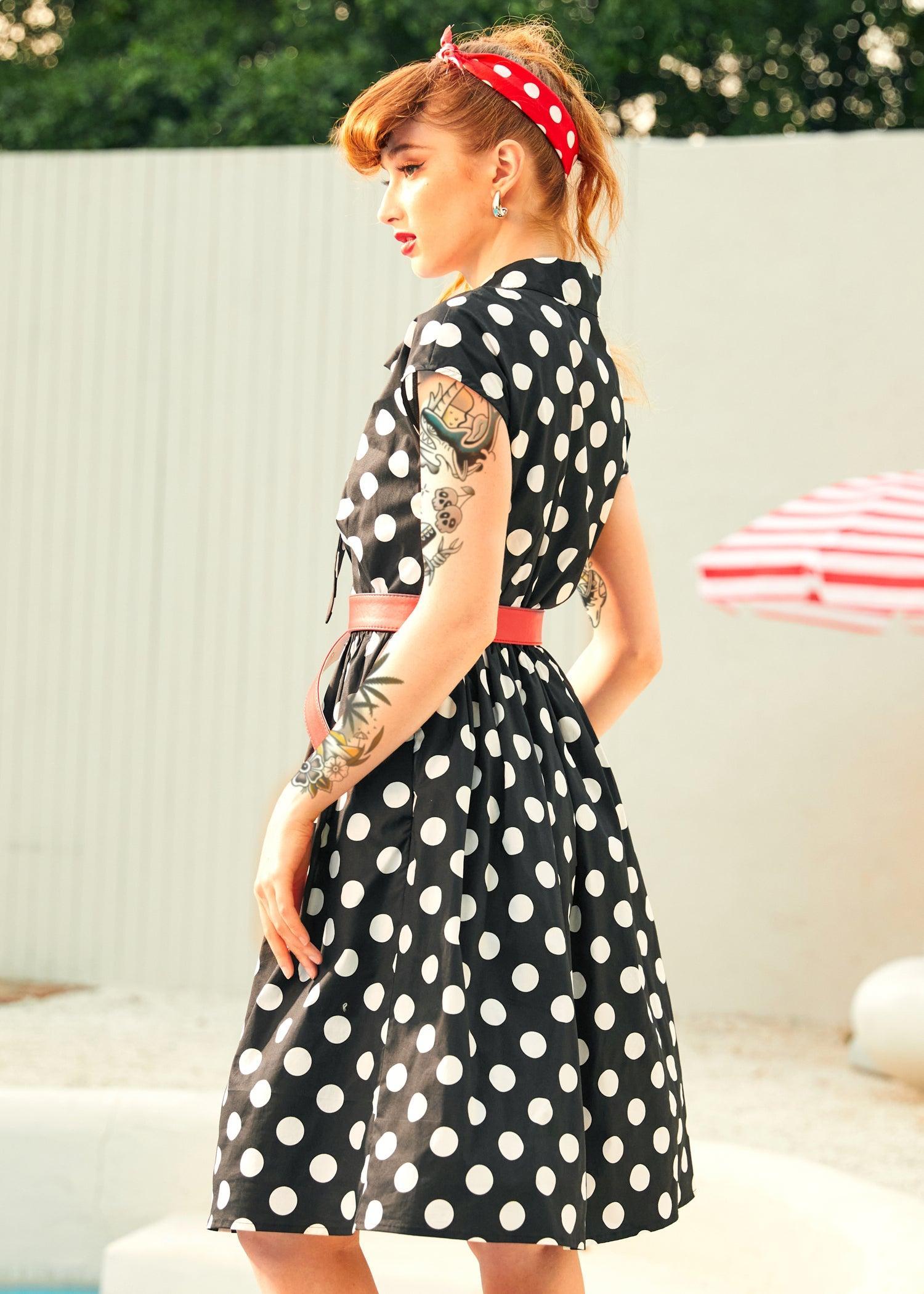 A Cult Classic Cap Sleeve Belted Dress Product Image