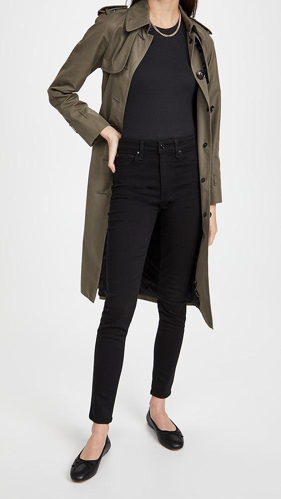 rag & bone Nina High Rise Skinny Jeans | Shopbop Product Image
