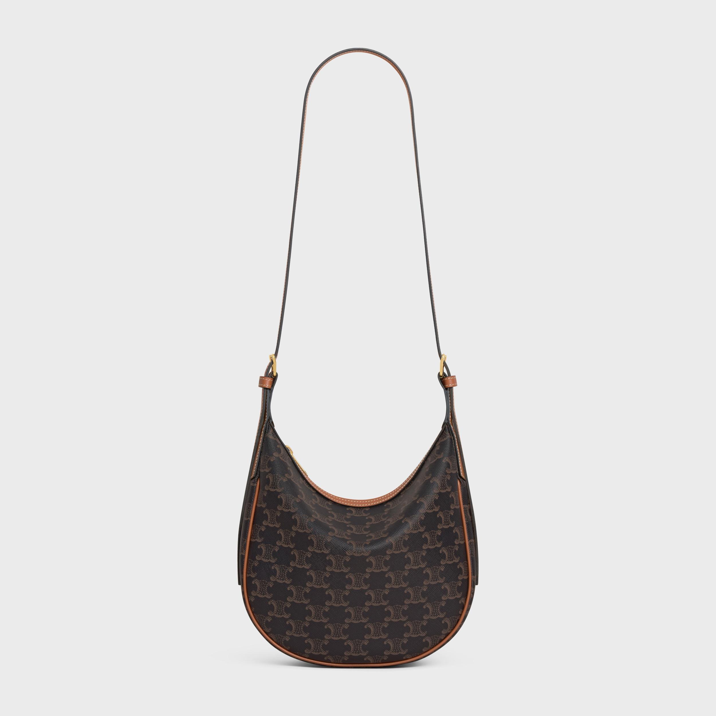 SMALL HELOÏSE BAG IN TRIOMPHE CANVAS AND CALFSKIN Product Image