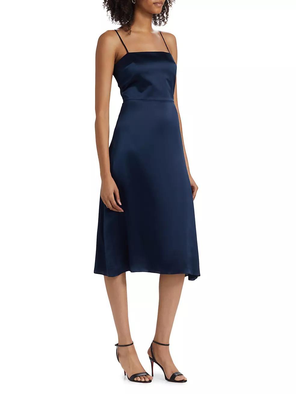 Clover Silk Midi-Dress Product Image