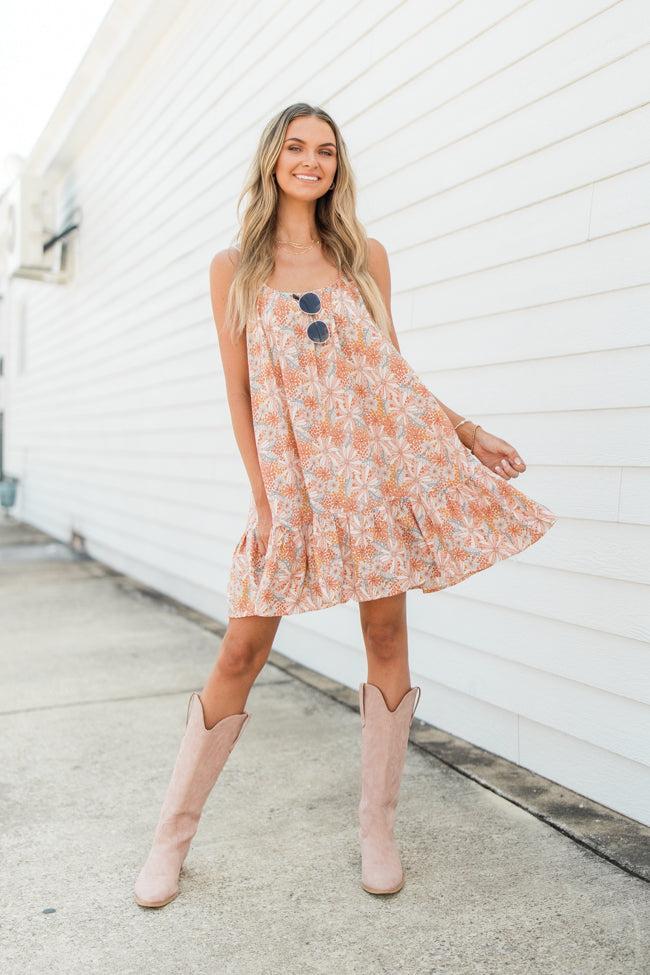 Life's Better With You Multi Print Mini Dress FINAL SALE Product Image