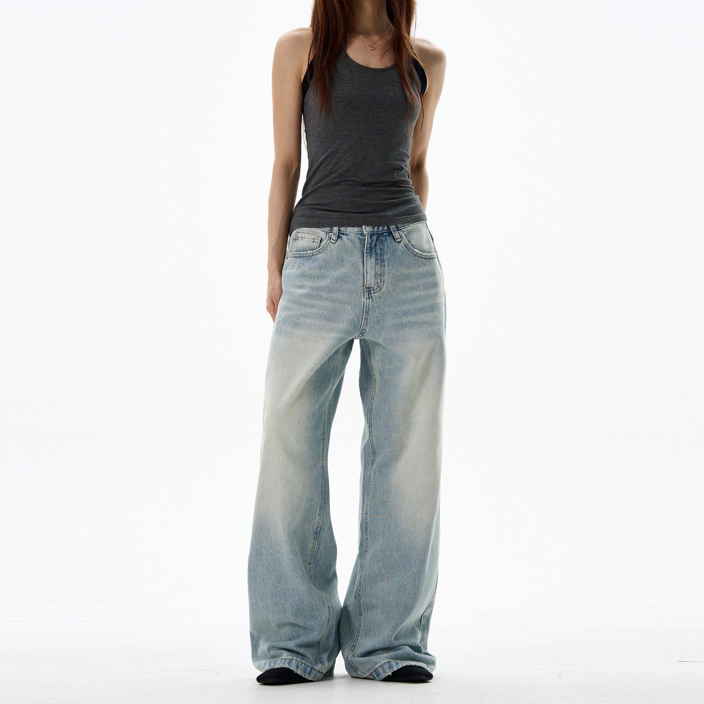RT No. 12683 LIGHT BLUE DENIM JEANS Product Image
