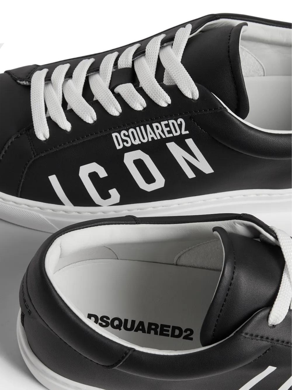 Icon logo-print low-top sneakers Product Image