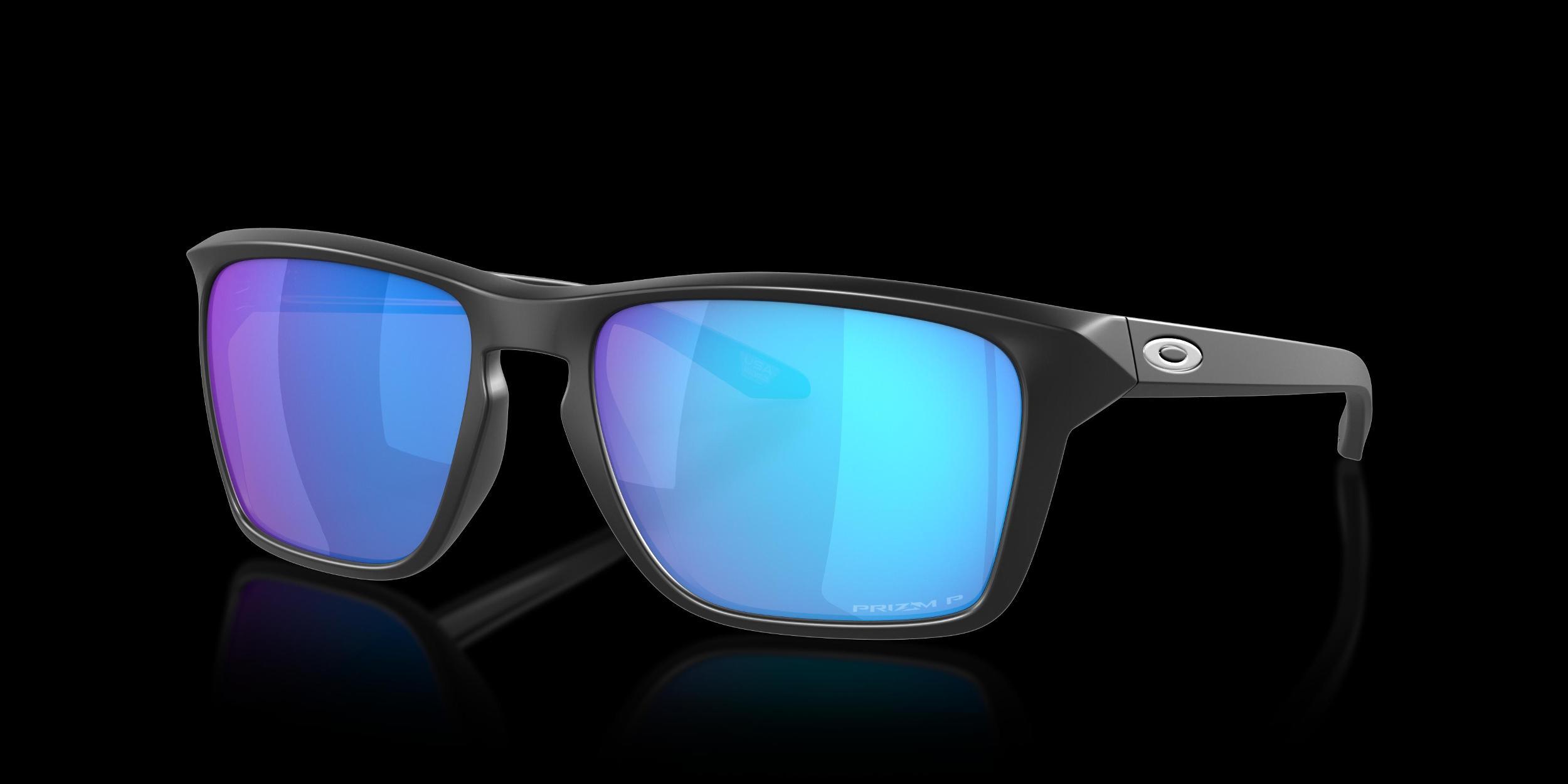 Oakley Mens OO9417 Holbrook XL 59mm Polarized Square Sunglasses - Matte Black/Prizm Sapphire Irdium Product Image