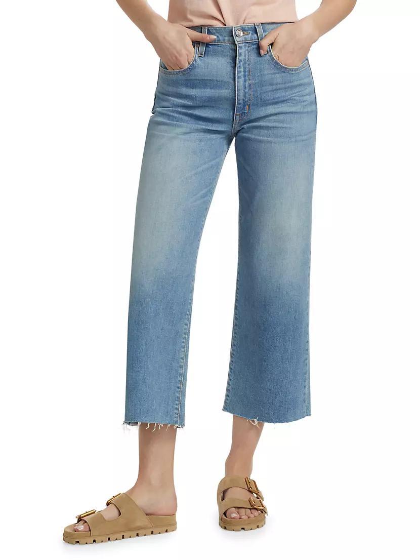 Walker Crop High-Rise Jeans Product Image