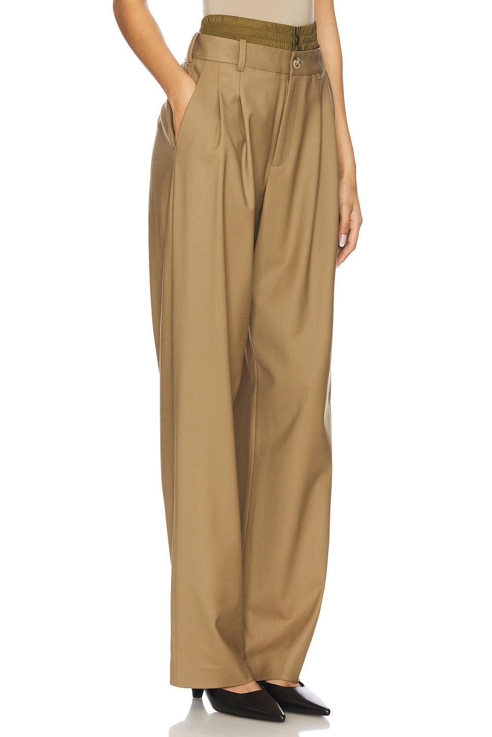 Double Waistband Pants Monse Product Image