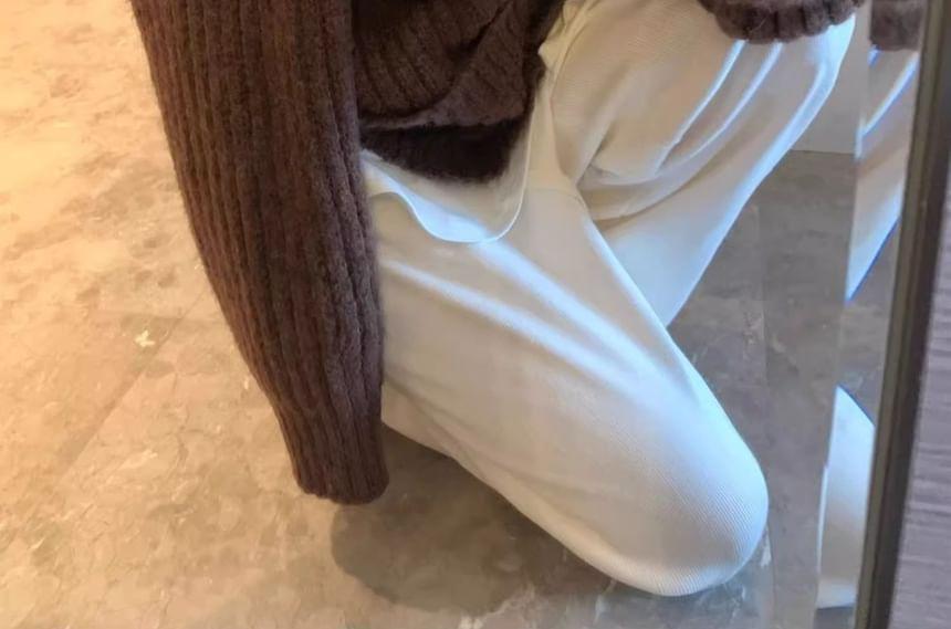 Turtleneck Ribbed Cardigan Product Image