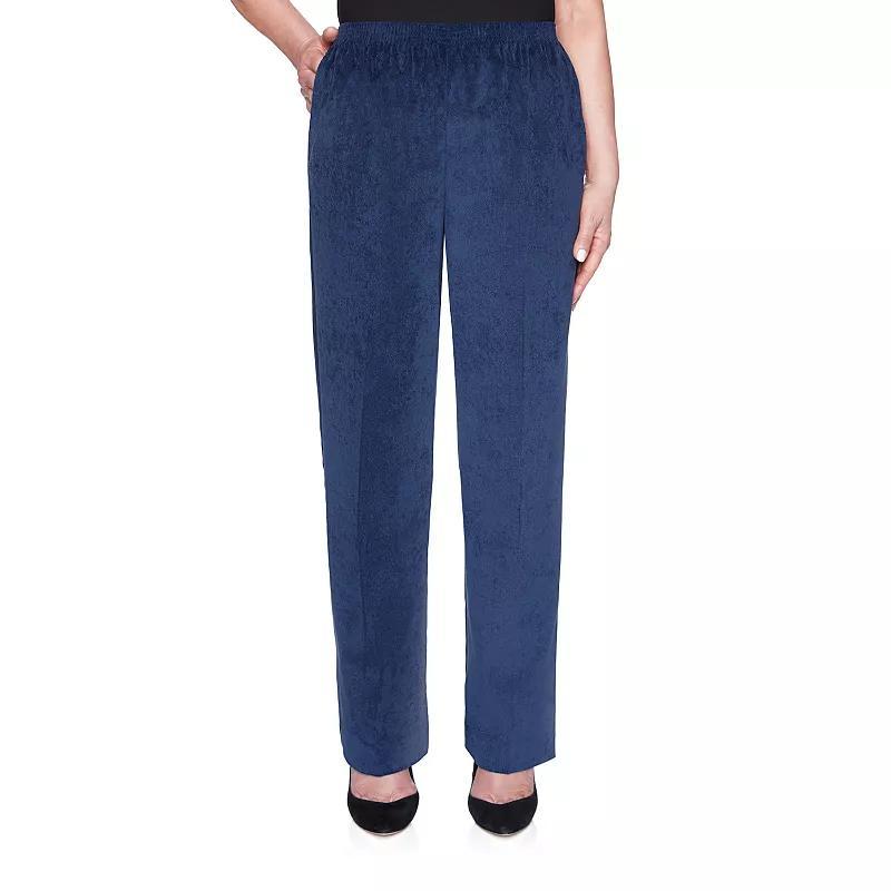 Petite Alfred Dunner Classics Corduroy Pull-On Straight-Leg Pants, Women's, Size: 16P-Short Product Image