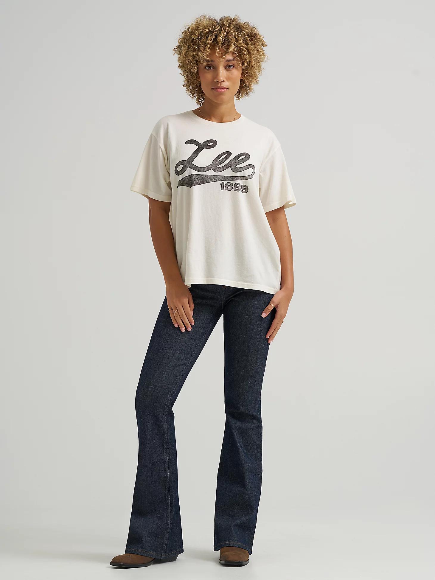 Women's Cursive Logo Tee | Women's Tops & Tees | Lee® Product Image