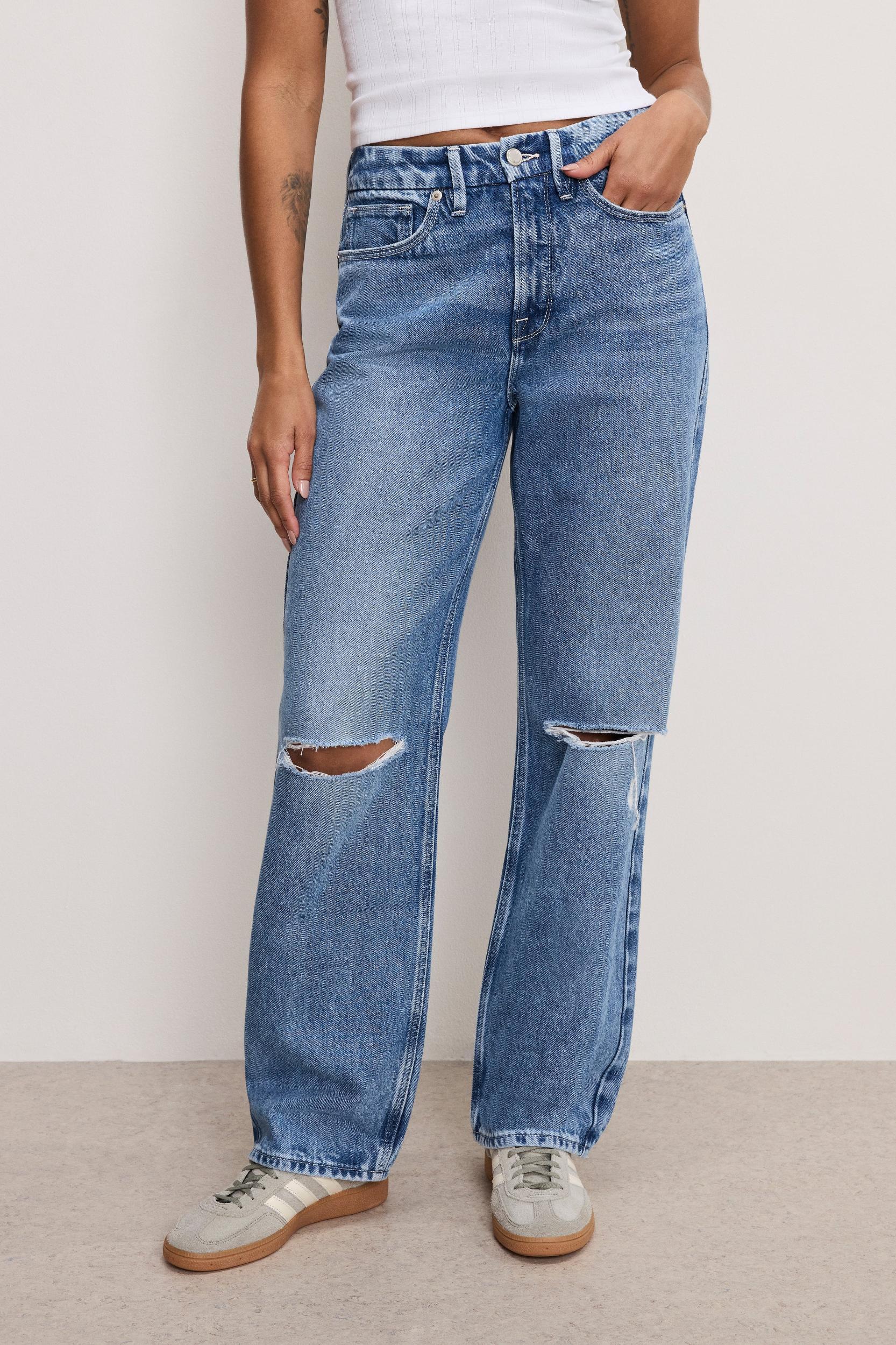 GOOD 90S RELAXED JEANS | INDIGO893 Product Image