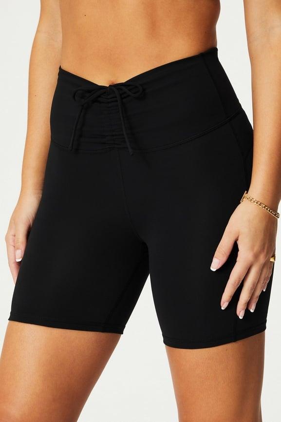 PureLuxe Ultra High-Waisted Ruched 6" Short Product Image